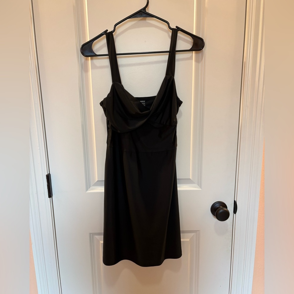 Black minidress